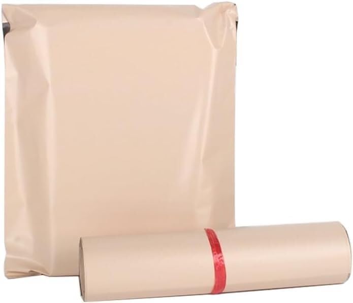 Sacchetti for pacchi, Sacchetti postali, Sacchetti postali, 50 pezzi/pacco Borsa for corriere Sacchetti for posta impermeabili beige Imballaggio Abbigliamento Busta espressa Buste for spedizioni posta