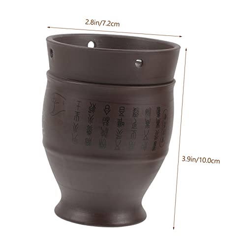 Juego de 1 set Tanque de Moxibustión de Cerámica para Uso en Casa con Aislamiento Térmico Ergonómico para Terapia Corporal y Masajes, Accesorio Adecuado para Personas Mayores miniatura 2