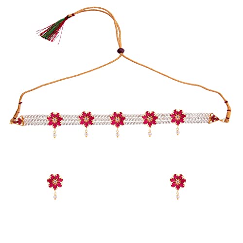 Image of Women's Multipack Crystal Beads Necklace Set