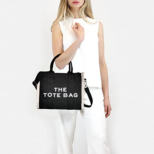Hehpck Tote Bags For Women,Women's Canvas Tote Handbags- Perfect For Daily Use - With Removable Shoulder Strap And Handheld/Crossbody- Ideal Gift For Her #TOP7