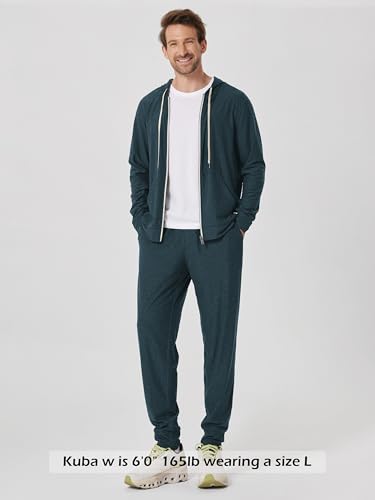 Image of ODODOS Men's Performance Joggers - Ultra Soft odSTRATUM Tech Sweatpants with Adjustable Waist and Secure Pockets