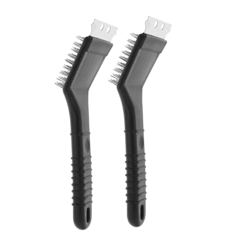 Garneck 2Pcs Bird Cage Cleaning Brushes Long Handle Tool for Efficient Bird Droppings Removal Durable Non Shedding Bristles for Spotless Birdcage Maintenance Essential Pet Accessory