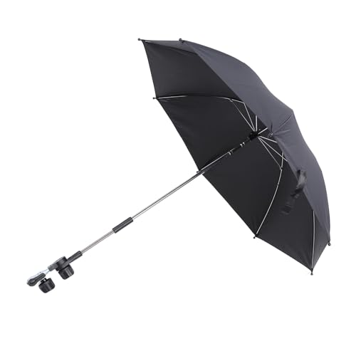 Parasol Cochecito Ajustable con Protección UV para Bebés Compatible con Carritos de Paseo Parasol Bebé para Exteriores Playa Paseos Parques