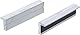 BGS 9282 | Schraubstock-Schutzbacken | 2-tlg. | Aluminium | Breite 125 mm | mit Magnet | Alu | Schonbacken