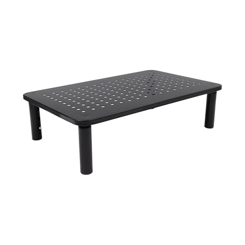 INOVU Réhausseur/Support écran – Support Moniteur Acier, 3 hauteurs réglables 100/120/140 mm,...