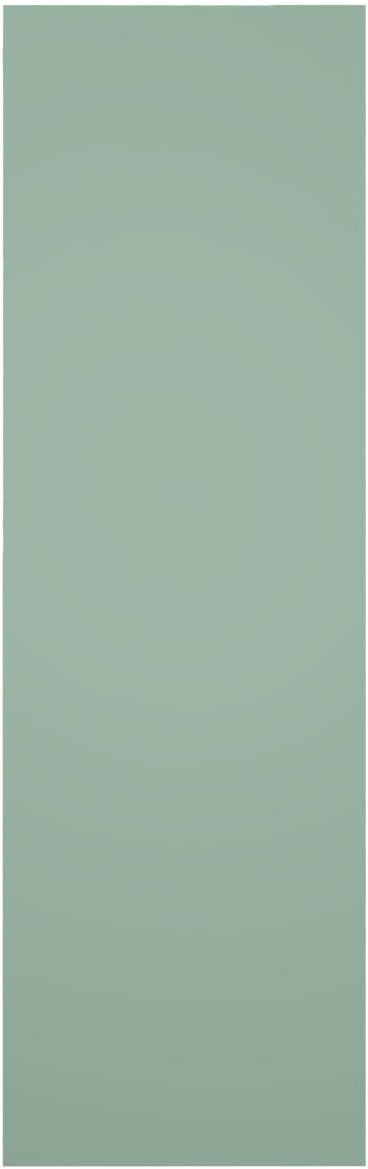 18"W x 27"H True Fit PVC Two Panel Chevron Modern Style Fixed Mount Shutters, Seaglass (Per Pair - Hardware Not Included)