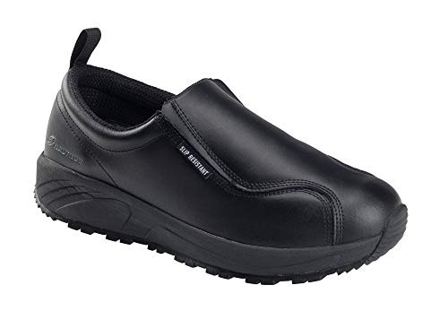 Nautilus Safety Footwear Specialty EH N5064 Women's Slip-On Work Shoes, 6.5 M Black