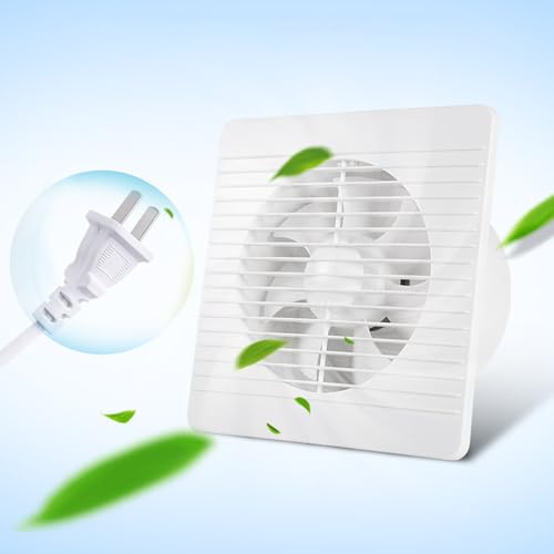 Ventilateur silencieux de 10 cm à forte extraction pour mur