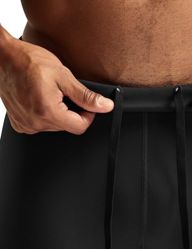 TESLA メンズランニングタイツ YUL80-BLK_S