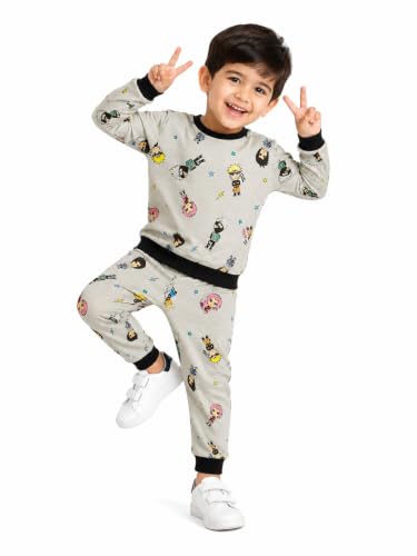 Image of TuddyBuddy Boys & Girls Half Sleeves T-shirt & Lounge Pant Nightwear Set - 100% Cotton Jersey