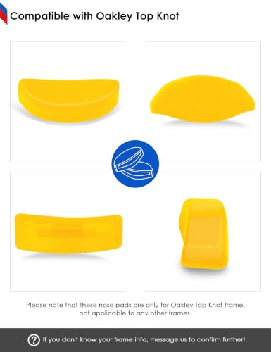 Image of BLAZERBUCK Replacement Nose Pieces for Oakley Frogskins Range /Frogskins Range XL /Top Knot /Side Swept /HSTN /Spindrift /Wildrye