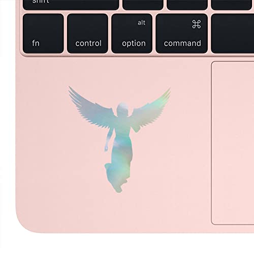 Image of Angel With Wings (Hologram) (Set Of 2) Premium Waterproof Vinyl Decal Stickers For Laptop Phone Accessory Helmet Car Window Bumper Mug Tuber Cup Door Wall Decoration