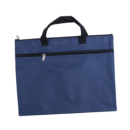 Travel Duffle Bag File Holder Business Storage Case Portable Portfolio Organizer Zipper Briefcase