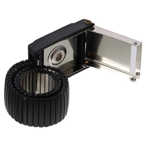 Image of ESD Wrist Strap Metal Extendable with Alligator Clip Grounding Wristband Detachable Extra Long Cord Adjustable ESD Wrist Band Electronics Repair