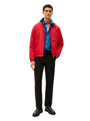 Image of Tommy Hilfiger Men's Stretch Cotton Chino Pants in Custom Fit