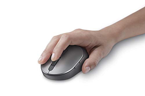 Dell MS5120W Mobile Pro Wireless Mouse – Wireless 2.4GHz, Bluetooth 5.0, Microsoft Swift Pair/Dell Pair (Windows 10 & 11 only), Optical LED Sensor - Gray - image 9