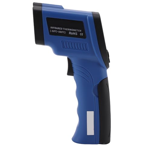 YDuupxe Medidor de Temperatura Infrarrojo -50 ℃ a 580 ℃ Termómetro Portátil sin Contacto con Relación de Punto de Distancia 12: 1 para Medición de Temperatura Superficial Uso en Cocina y