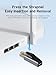 Hagibis USB C to Ethernet Adapter, Portable 1Gbps Gigabit RJ45 to Type-C (Thunderbolt 4/3 Compatible) Network LAN Hub, Compatible for MacBook Pro/Air, iPhone 16 Pro/Max, iPad Pro, XPS
