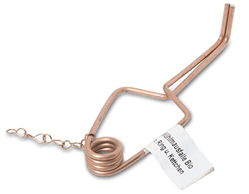 Preisvergleich Produktbild Windhager Wühlmausfalle-Stellring, Wühlmauszange, Wühlmausbekämpfung, Schnappfalle, Wühlmäuse fangen, robust und langlebig, 2 Stück, 05361