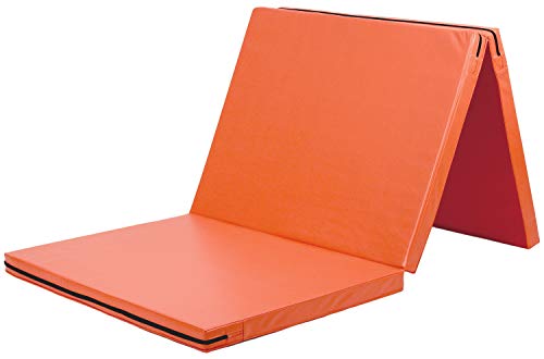 KaRaDaStyle 体操 マット 折りたたみ ストレッチマット エクササイズ 筋トレ 子供 プレイマット 鉄棒 リングフィット 運動 ヨガマット スポーツマット 防音 家庭用 180×80×5cm