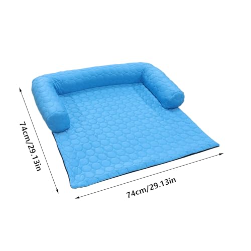 Tapis rafraîchissant pour chien lavable coussin antidérapant de taille moyenne