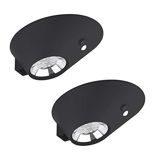 Preisvergleich Produktbild Baisde 2er Pack IP65 Sonnenkollektoren LED-Leuchten Gartenlaternen Außenleuchten Außenlaternenpfosten Außenveranda-Terrassenbelagbefestigu...