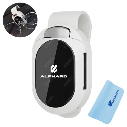 アルファード 専用 サングラスホルダー ALPHARD 20系 30系 40系 適用 メガネホルダー車用 サングラス クリップ 車用 収納 眼鏡ホルダー 取り付け簡単 1個 ホワイト