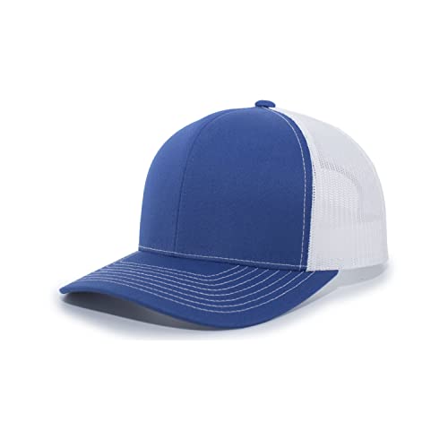 Image of Pacific Headwear Contrast Stitch Trucker Snapback