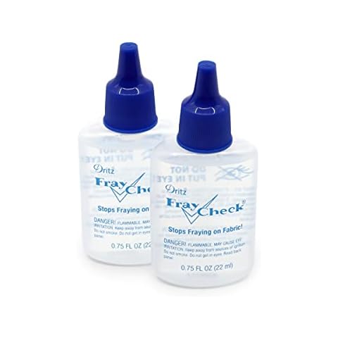 Dritz Fray Check Liquid, 0.75-Fluid Ounce, 2 Count Cover