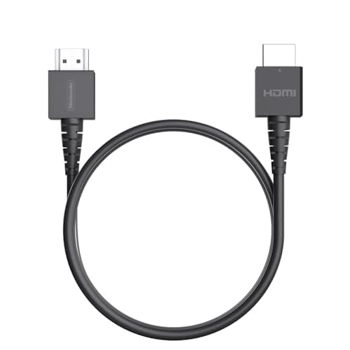 HDMI Cable Compatible with Nintendo Switch and Switch OLED, Switch HDTV Cord for TV, Original Switch HDMI-Cable, 4.8ft, Black