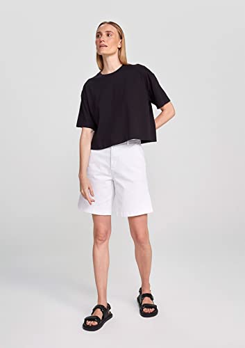 Blusa Básica Feminina Modelagem Box Em Algodão