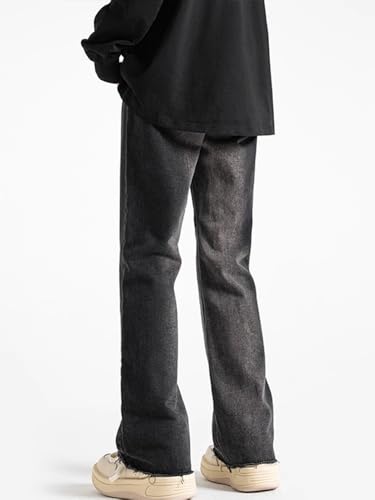 Men's American Loose Fit Camouflage Denim Jeans4