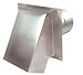 Z-Vent 2SVSHTX04 Z-Flex 4" Termination Hood Stainless Steel Venting System