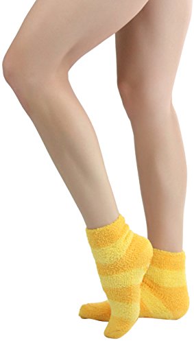 Image of ToBeInStyle Pack of 6 Printed & Solid Low Cut Ankle Socks - Kid's & Adults