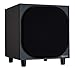 Produktbild Monitor Audio Bronze W10 | Farbe: Schwarz | Subwoofer | Stück | Heimkino | 220 Watt | 10"/250 mm Chassis| 10"/250 mm Passiv-Radiator