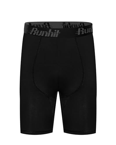 Runhit Youth Boys' Compression Shorts,Boys Performance Athletic Base Layers Underwear Sports Shorts2