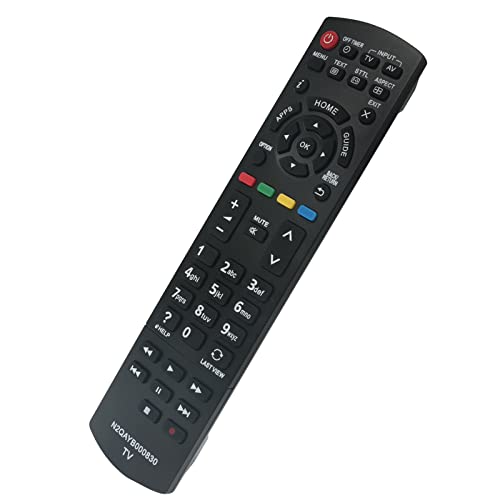 N2QAYB000830 Replacement Remote Control Fit for Panasonic LCD TV TX-42AS520E TX-50AS520E TX-32AS600E TX-39AS600E TX-42AS600E TX-50AS600E TX-32ASX603 TX-42ASX603 TX-50ASX603 TX-32AS600Y - Image 4