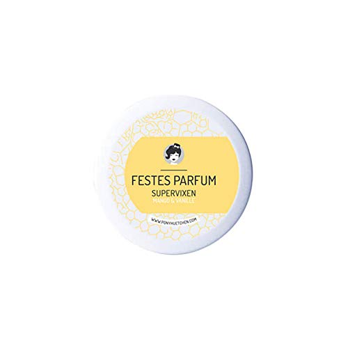 PonyHütchen Cosmética natural sólida Supervixen - Perfume en crema sin alcohol - Aroma exótico afrutado y cálido - 12 ml - hecho a mano - vegano - Bio Cover