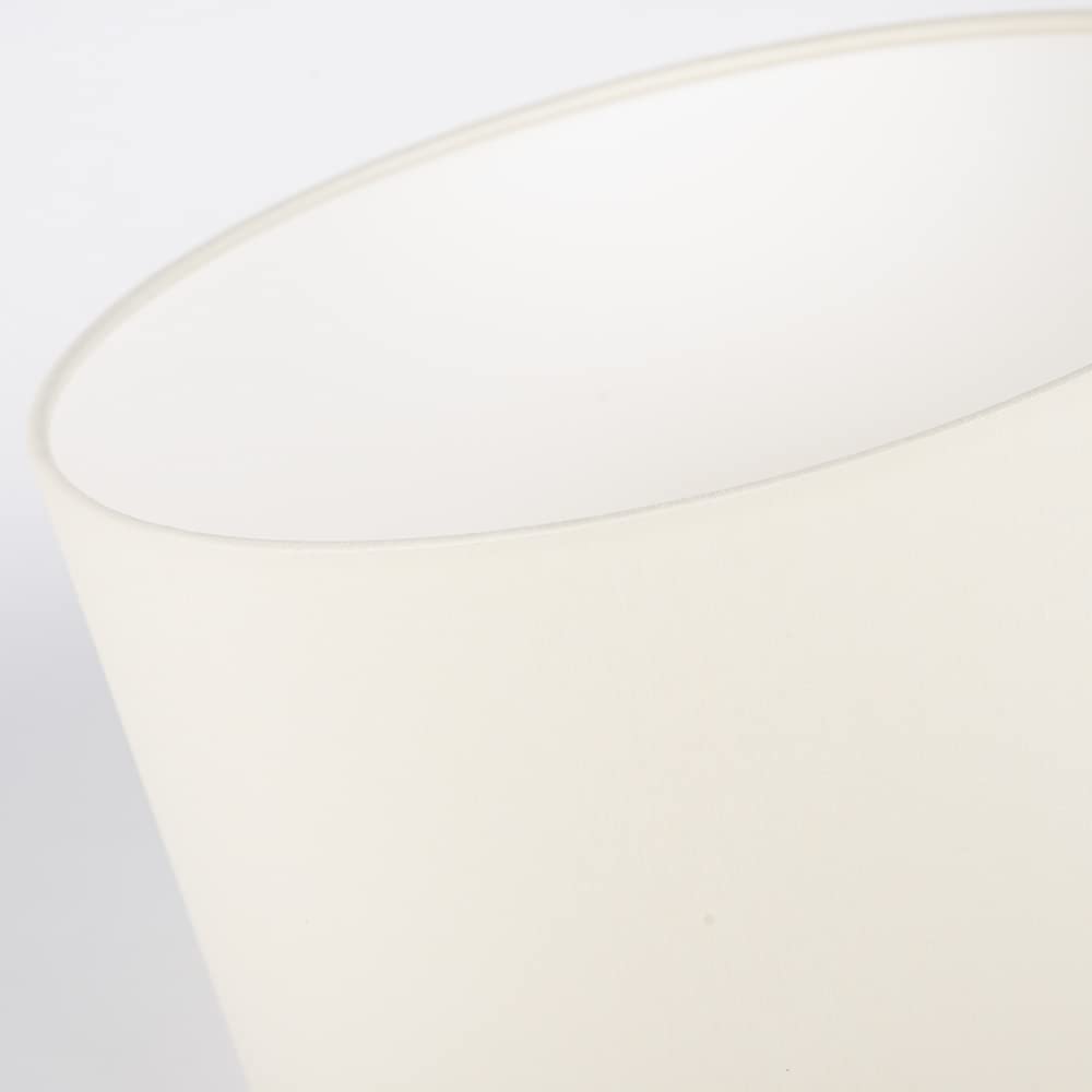 Uniqq Lampenschirm Stoff creme Ø 40 cm - 40 cm hoch, (UL141)