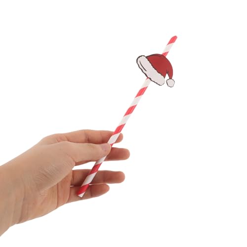 Homoyoyo 40 pitillos de papel navideños miniatura 6