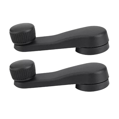 Bohaner 2x Fensterkurbel 1H0837581 1H0837581B 1H0837581D Fensterwickler Fensterkurbel Fenster Kurbel Kurbelgriff für VW Golf MK3 MK4 Vento Bora Polo 1997–2010