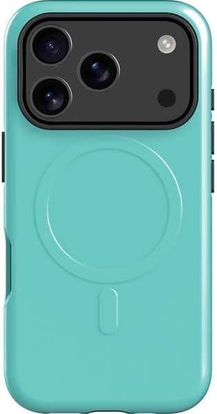 Skinit Impact Phone Case Compatible with iPhone 17 Pro Magsafe - Turquoise Design