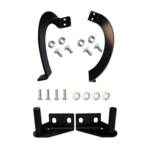 BCA001 Left & BCA002 Right Side Grill Lid Door Stop Arc, 74050 & 74051 Grills Lid Hinge Kit W/Screws, Fits Pro Series 22, Tailgater 20, Century 885, Eastwood 22