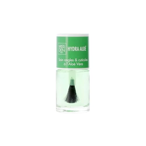 Soin Ongles et Cuticules à l'Aloé Vera - Hydra Aloe - Miss Den - 97% d'Ingrédients d'Origine Naturelle - 10ml