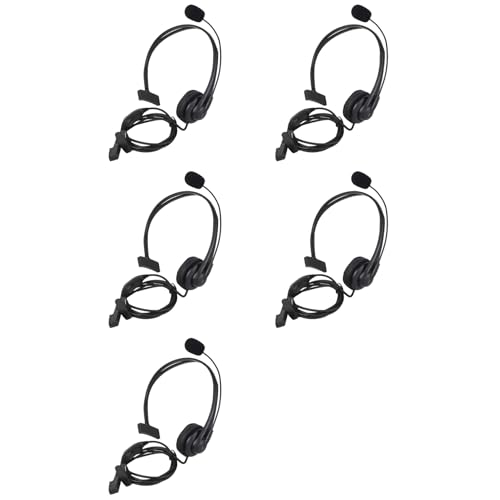 Oreillette talkie-walkie 2 broches type K pour la gestion des chantiers et événements - Pack de 5