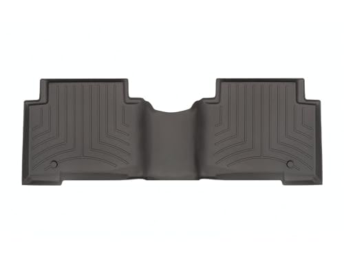 WeatherTech FloorLiner HP Custom Fit Floor Mats for Hyundai Santa Fe XL, Santa Fe 2nd Row (444403IM), Black