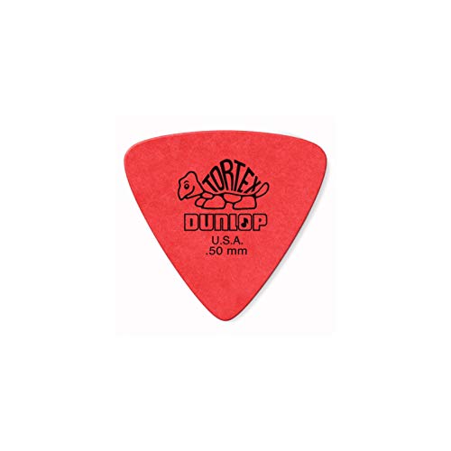 Dunlop Tortex Triangle Guitar Picks 6 Pack .50 mm