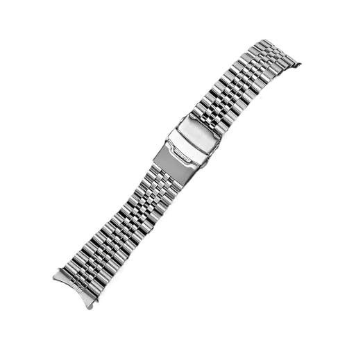 WAHRE Bracelet De Montre For Casio Swordfish MDV-106 MDV-107 MDV106 MDV107, En Acier Inoxydable 2784, Chaîne Masculine 22mm (Color : Style B, Size : 22mm)