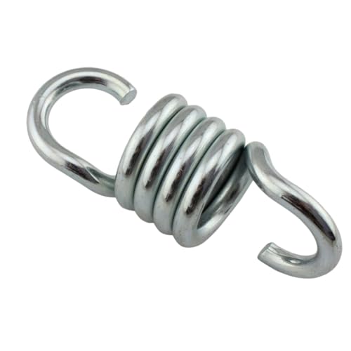 FRCOLOR Resortes de Hamaca de Hierro para Silla Colgante Estructura Resistente y Capacidad de Carga de 200kg para Uso en Exteriores y Hogar