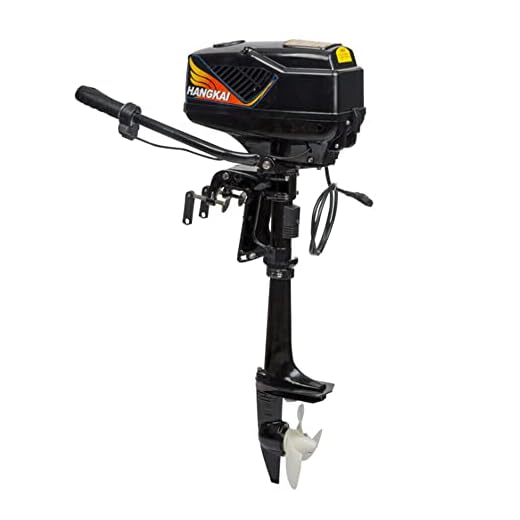 LYNICESHOP Electric Outboard Motor, Electric Outboard Trolling Motor Boat Engine Long Shaft 48V 1000W Heavy Duty Trolling Electric Trolling Motor for Kayak Canoe Fishing Boat Small Yacht